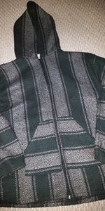 Molina Zip Up Drug Rug Mens Medium Coat Baja M